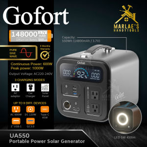 Gofort UA550 Portable Power Solar Generator