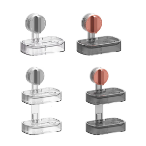 Khay xà phòng tắm cao cấp thiết kế hút Hộp đựng xà phòng không cần khoan Hộp xà phòng phù hợp với các bề mặt khác nhau