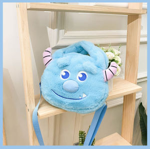 Túi đeo chéo Gấu Bông hoạt hình Lò đào tạo quái vật Sullivan Monster có quai xách dễ thương