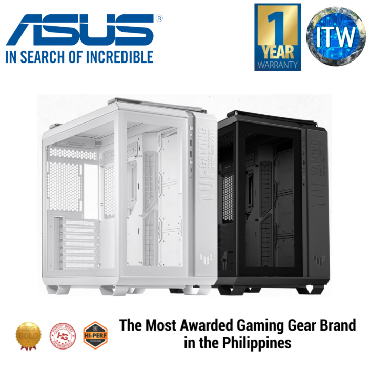 TUF Gaming GT502 ATX Mid Tower Gaming Case (dual chamber design ...