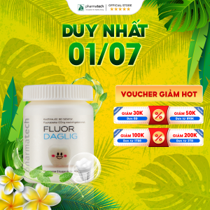 Thực phẩm bảo vệ sức khỏe FLUOR DAGLIG Lọ 90 viên