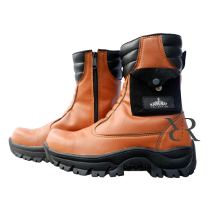 Sepatu Proyek Touring Pria Safety Sepatu KN Shoes Sepatu Safety Boot BSM Terbaru
