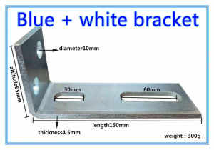 L Bracket For Nylon Guide Roller Wheel Gate Roller
