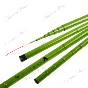 COD Joran Tegek Murah Hijau Bamboo 270 360 450 540 Fiber Composite Medium Hard / joran tenggek super kuat / joran tegek / tegek pancing super kuat / joran karbon asli japan