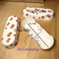 [Isi90-100] Cake Case Laminasi Oval Lonjong Tahan Minyak / Paper Cup Case Laminasi Oval Lonjong / Kertas Alas Kue Laminasi Oval Lonjong Windmill Strawberry / Paper Cup Case Laminating Oval Lonjong Kincir Strawberi. 