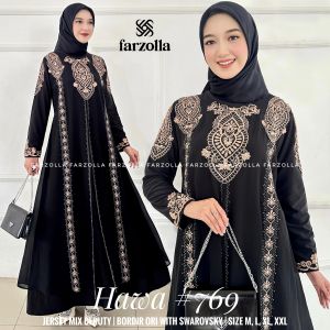 Hawa 769 Jersey Mix Ceruti Aplikasi Mote dan Bordir Ready Size M-XXL