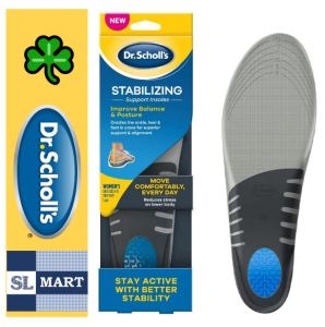 ☘️ Dr. Scholls (W6-10) Stabilizing Support Insole with Motion Control Improves Posture Arch Support and Balance