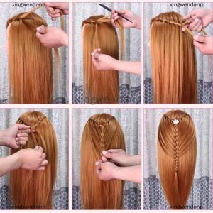 xingwendanp Chuyên Nghiệp Manequin Đầu Con Người Tóc Cắt Tóc Thực Hành Kiểu Tóc Thợ Làm Tóc Búp Bê