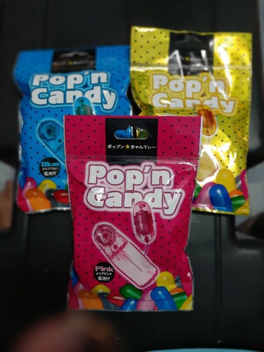POP'N CANDY Sensual Sex Toy Vibrator For Male Or Female, Easy To Go Battery Sex  Toys Adult Toys