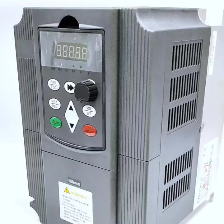 7.5kw/11kw 220v single phase input 380v 3 phase output AC VFD Frequency ...