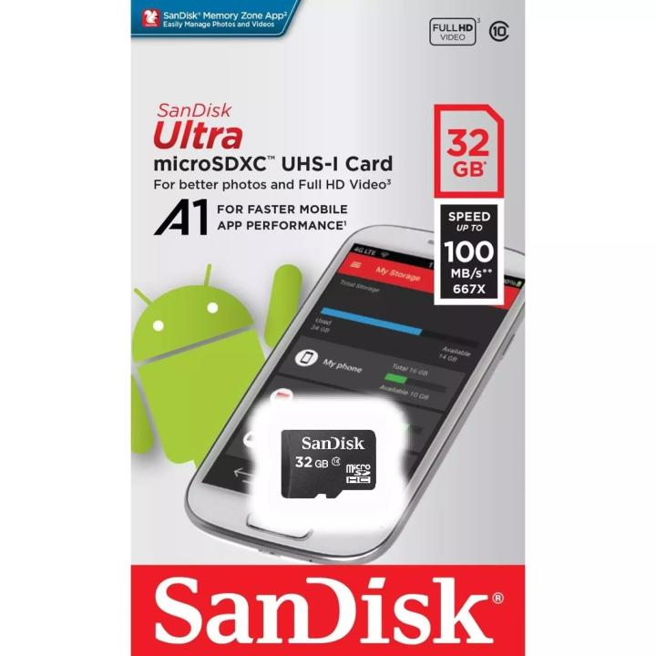 เมมโมรี่การ์ด Micro SD card Memory Card 32GB class10 กล้อง/โทรศัพท์มือถือ