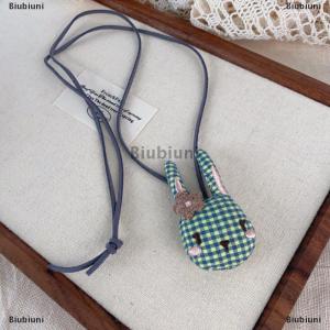 [COD] Biubiuni Dễ Thương Vải động vật búp bê Vòng Cổ Phụ Nữ Cô Gái Vòng cổ phim hoạt hình vịt Gấu Thỏ mặt dây vải treo trang trí quà tặng