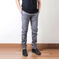 CELANA CHINO Slim fit Panjang Kerja kantor Santai Liburan Cowok 27 - 34 Premium Bahan Karet Melar. 