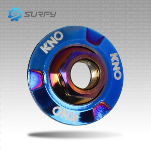 【Delivery 24 hours】KNO Pulley Nut With Cnc Washer Titanium For Nmax Aerox v1 v2