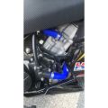RS150 RSX 150 RACING SILICONE RADIATOR HOSE. COOLANT HOSE BLUE. 
