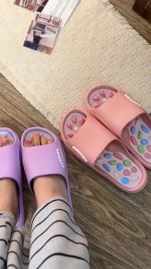 Home Massage Sandals For Summer Simple And Casual Non-Slip Soft Sole Foot Massage For Men And Women Couples Sandals