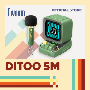 Divoom Ditoo 5M Pixel Art Speaker with Microphone