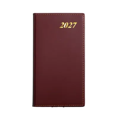 WYMANI English 2027 Schedule Planner Notepad Wear-resistant A6 Agenda Planning Notebook Calendar Notebook Thick Paper Office Work Planner School Office Supplies