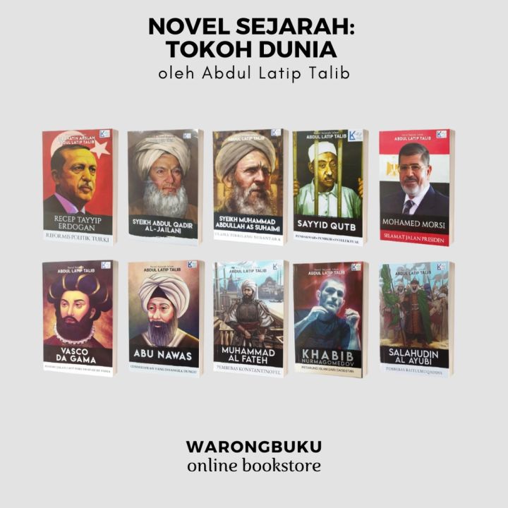 Novel Sejarah Abdul Latip Talib Kisah Tokoh Dunia Lazada