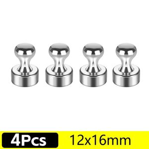 50/10ชิ้น หมุดแม่เหล็กโลหะ / แม่เหล็กแรงสูงสำหรับไวท์บอร์ด / ตะขอแขวนเก็บของในตู้เย็น / เครื่องมือจัดเก็บของในบ้าน สำนักงาน โรงเรียน