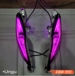 FULLSET LENGKAP REFLEKTOR SEIN MIKA SMOKE + LAMPU ALIS RUNNING BEAT FI 2012 2013 2014 2015 AUTO GANTENG