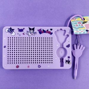 Kuromi Magnetic Steel Ball Drawing Board2in1 Sanrio Decompression Magnetic PuzzleToyEducationalToy