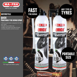 Mafra QUICK SPRAY-Restores Tyre Pressure and Seals Puncture Hole 300ML