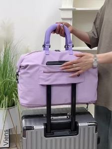 Large-capacity travel bag for foreign trade trendy and fashionable handbag and crossbody bag convenient and expandable gym bag and luggage bag
