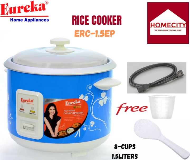 EUREKA RICE COOKER ERC 1.5EP WITH OUT STEAMER COLOR/DESIGN VARIATION