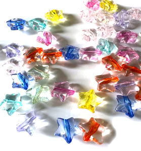 100 pcs Transparent Round Beads Size 9mm Mix assorted colors for diy beading crafts jewelry accessories