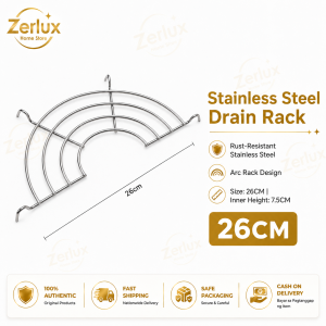 Versatile Stainless Steel Pot Lid Rings for 26cm/32cm Pots - Durable Kitchen Cooking Accessories