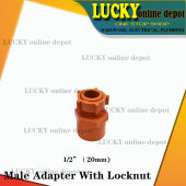 Male Adapter with Locknut 1/2 3/4 1inch: A Comprehensive Guide