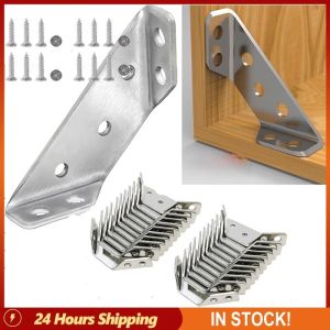 Triangular Corner Angle support frame - Furniture Corner Connector - Cabinet Angle Brackets - Angle Fasten Connector Furniture Triangle Support Frame