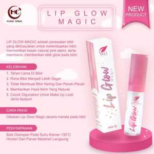 Serum Bibir Lip Glow Magic SR12 Lip Serum Perona Bibir Pink Alami Skincare BPOM