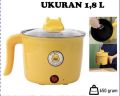 ( BISA COD ) PROMO Panci Listrik Serbaguna Multifungsi Elektric Cooker 1,8 L / Electric Cooker Multifungsi 1,8 L / Panci Listrik / Panci Serbaguna / Alat Masak Elektrik / Penghangat Serbaguna / Mini Cooker Electric Pot Rice / Panci Elektrik + Steamer. 
