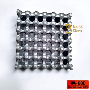 Asbak Aesthetic Unik Merah 36 Lubang 1pcs Asbak Jumbo Asbak Mewah Asbak Bali Asbak Stainless