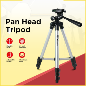 Weifeng Tripod Kamera dslr Syuting Untuk Siaran Langsung Konten Kreator 4 Section Pan Head 1M