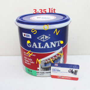 Sơn nước ngoại thất Premium Galant xanh lá Amanda 624 (3350ml ~5Kg )