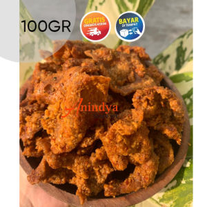 KULIT AYAM CRISPY PEDAS 100 GRAM