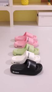 [Free Shipping] Thick-soled EVA slippers for women suitable for all seasons indoor home use non-slip for bathing simple design for students and couples mens slippers