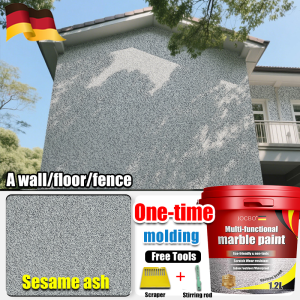 1.2L/3.6L/6L lmitates Stone Paint Coating Indoor Outdoor Wall Paint Waterproof Wear-resistant Artistic Paint Real Stone Paint
