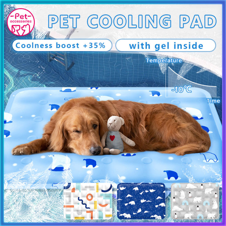 Pet Cooling Pad with Gel Dog Sleep Bed Pet Ice Mat Indoor And Autdoor