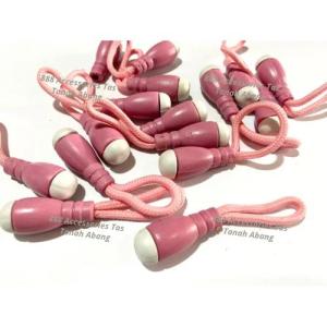 Puller Zipper/ Tarikan Resleting Bentuk Lampu Warna - Warni Kualitas IMPORT