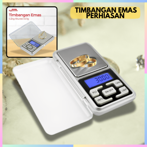 FAST DELIVERY Digipounds Timbangan Perhiasan dan Emas Mini Digital Multifungsi Akurat 200g 0.01g