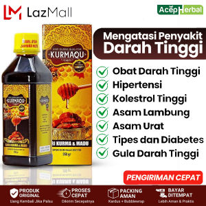Obat Darah Tinggi/Sakit Kepala Pusing/Sesak Nafas/Sakit Dada/Jantung Berdebar/Kurmaqu Madu Asli