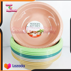 LAGI MURAH!! Baskom Plastik 12 Ulir Warna / Waskom Tebal / Wadah Serbaguna