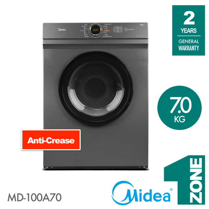 Midea 7KG Vented Clothes Dryer - Model: MD-100A70 / MD100A70