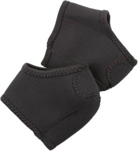 2pcs Neoprene Heel Guards: Heel Support Socks Protectors Sleeves Cups Plantar Inserts Cushion Pads for Men & Women