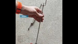 50 to 160mm Adjustable Stainless Steel Pipe Clamp Hotel Villa Factory House Tube Fixing Bracket Clip