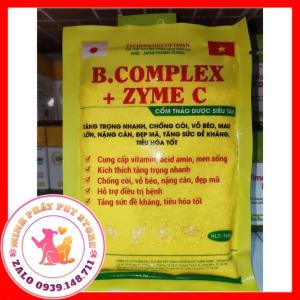 B.complex + Zyme C cốm thảo dược siêu tan tăng trọng còi cọc mau lớn tăng sức đề kháng